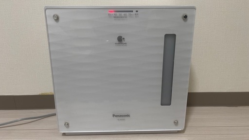 【中古】パナソニック 加湿機 気化式 ナノイー搭載 ~19畳 ミスティホワイト FE-KXS07-W
