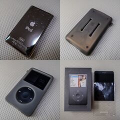 Apple iPod classic 80GB アップル アイポッド クラシック クリックホイール A1238 MB147J/A ブラック おまけ多数あり Bluetooth Dockの画像