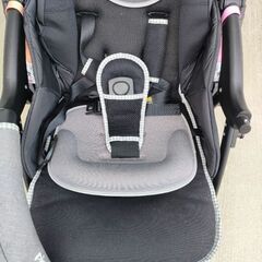 車体美品　Pigeon　ランフィ　ピジョン　A型ベビーカー　グレーの画像