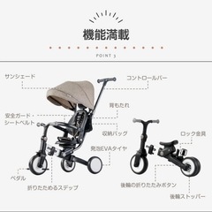 7way三輪車の画像