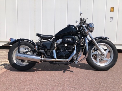 大幅値下げ❗️予備検査付き　HONDA STEED600 PC21 フルカスタム　オールペン　セパハン　シングル仕様