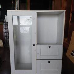 【ジャンク品】木製キャビネット 収納棚の画像