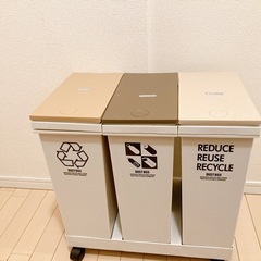 【取りに来てくれる方限定】キャスター付きゴミ箱お譲りします【9/...