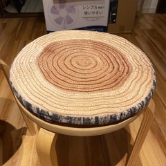 【廃盤！希少！】IKEA(イケア) FROSTA チェア クッション 付き ２脚セット スツール 北欧 丸椅子の画像