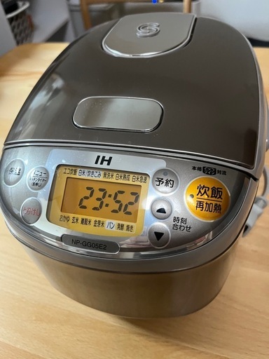 象印　IH炊飯ジャー3号炊き　NP-GG05E2