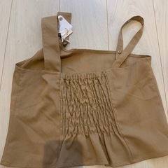 新品 レトロガール ベージュ ビスチェ M ベスト レディースの画像