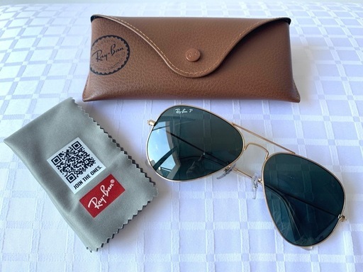 【新品】　RayBan レイバン　深緑色　ポーラー　サングラス　ユニセックス
