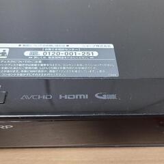 【ジャンク・通電確認済み】AQUOS ブルーレイレコーダー　BD-NW1200 の画像