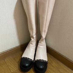 Radyチェーンロングブーツ【レディ】の画像