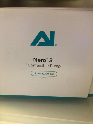 AI   nero3 水流ポンプ　海水魚