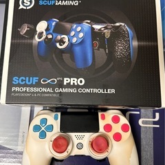 PS4本体＋SCUFコントローラー(スカフコントローラー)の画像