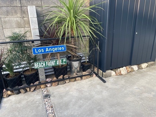 アメリカンフェンス　ブラック　ドライガーデン　ガーデニング　おしゃれ