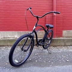 【完売品】自転車 ELECTRA CRUISER-1 マットブラック エレクトラ ビーチクルーザー 26インチの画像