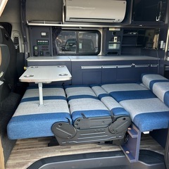 令和1年式　ハイエース　キャンピングカー　フル装備　カスタム済　走行6万キロの画像