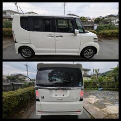 両側パワースライドドア！ ☆N-BOXカスタム☆ SSパッケージ 車検R7.7 全て込み32.5万！！の画像