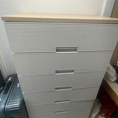[値下げ]ニトリ引き出し　幅75cm 7段の画像