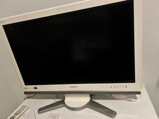 　テレビ台付　シャープ　AQUOS 32V