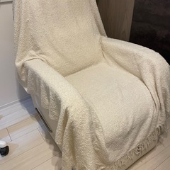 【中古】1人掛けリクライニングチェア