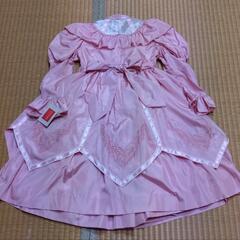 子供用ドレス130ペチコート付　日本製の画像