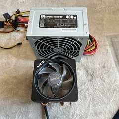 【中古】PCパーツ AMD CPUクーラー&電源ユニット