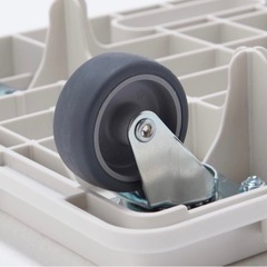 無印良品 縦にも横にも連結できるポリプロピレン平台車の画像
