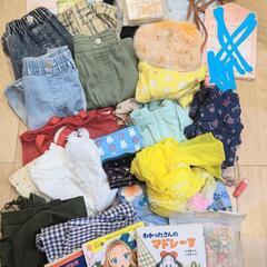 女の子用服、浴衣、本など