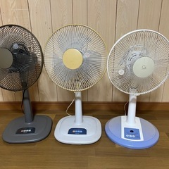 【譲渡先決定しました】扇風機３台セット