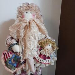 ハンドメイド　カントリードール　高さ48cm　①の画像