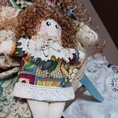 ハンドメイド　カントリードール　48cm　②の画像