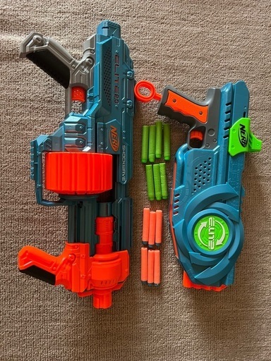 ナーフまとめ売り　銃×2 弾×30 ナーフまとめ売り 銃×2 弾×30 ナーフ · シューティングトイ