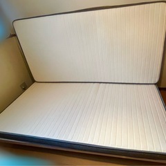 【さらに値下げしました‼️定価6.9万円、綺麗な状態です‼️】ニトリNスリープハードマットレス(厚さ29cm)1個の画像