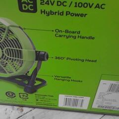 57970　greenworks サーキュレーター 24v　A4261の画像