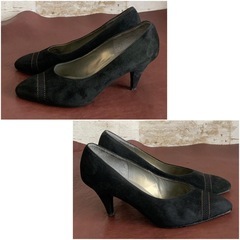 イヴサンローラン【23㎝位】パンプス☆クリーニングお手入れ済6154の画像