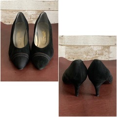 イヴサンローラン【23㎝位】パンプス☆クリーニングお手入れ済6154の画像