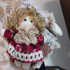 ハンドメイド　カントリードール　高さ48cm　①の画像