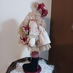 ハンドメイド　カントリードール　高さ48cm　①の画像