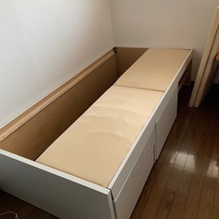 決まりました！　シングルベッド　収納ベッド　　