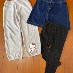 【お値下げ】女の子用服セット  130cmの画像