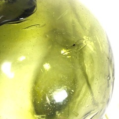 浮き玉 ガラス玉　大玉　直径約35cm レトロ 昭和の画像