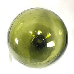 浮き玉 ガラス玉　大玉　直径約35cm レトロ 昭和の画像