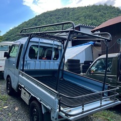 ハイゼットジャンボ☆4WD☆オートマ☆キャリア付き☆キャンプなどにいかがでしょうか☆の画像
