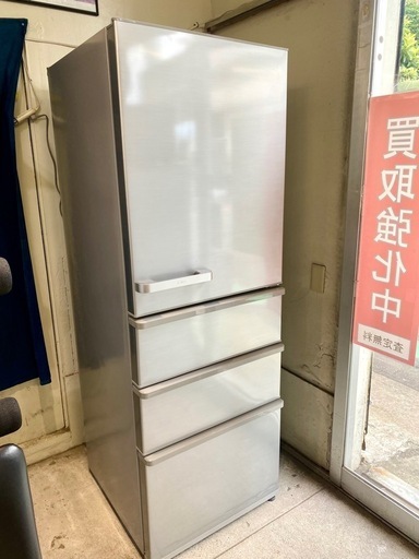AQUA 4ドア 355L AQR-36G2v冷蔵庫 中古 家電 買取 AQR-36G2(S)