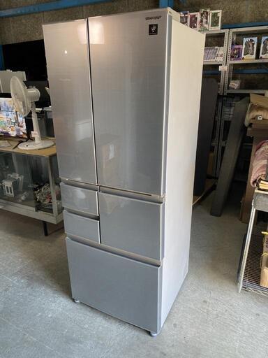 ☆激安品!!☆ シャープ 6ドア冷蔵庫 SJ-F502F-S 2020年 502L 家電 キッチン家電 冷蔵庫