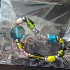 エスニック調ブレスレット（中古）の画像