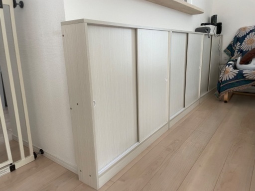美品！(壁面)薄型収納棚
