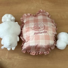 ちいかわ　ハチワレ　ぬいぐるみ　クッションの画像