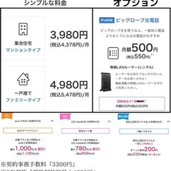 BIGLOBE光の画像