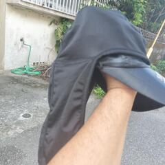 🧢外作業の方に　首の後ろ側の日焼け防止被り物の画像