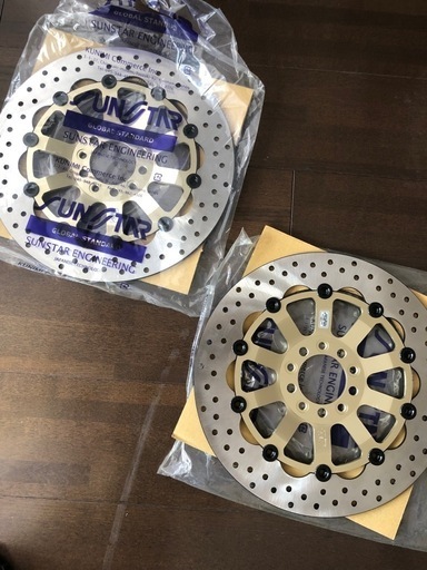 カワサキ　バイク　ブレーキローター