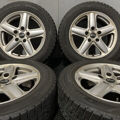 【DUNLOP WINTER MAXX WM02 205/60R16】スタッドレス【R60 MINI 純正ホイール 16インチ 6.5J5HPCD120+46】19年製 バリ溝　(MTJ582) クレジットカード QRコード決済可能